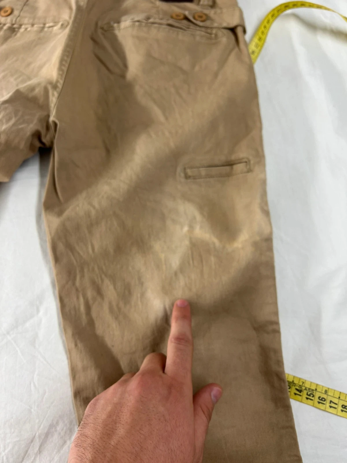 Chino bege creme hopenlife premium vintage tamanho 40 – photo 14